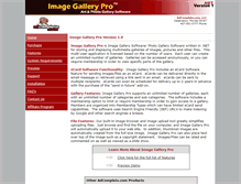 Tablet Screenshot of imagegallerypro.com